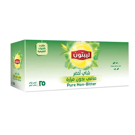 شاي ليبتون اخضر ٢٥فتلة