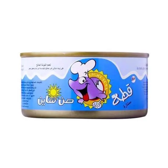 علبة تونة صن شاين قطع