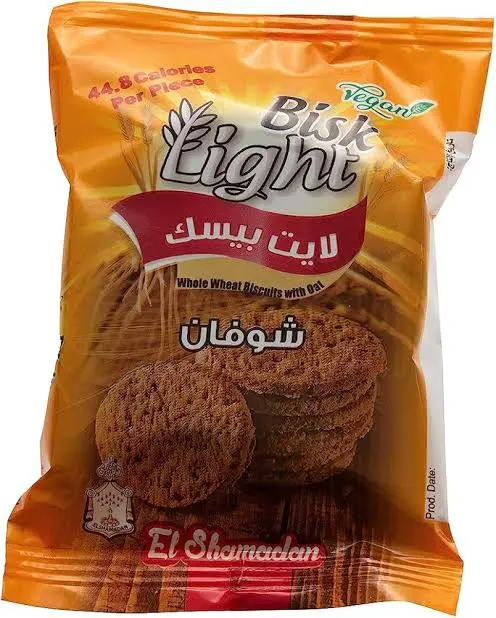 بسكوت شوفان شمعدان ب5ج