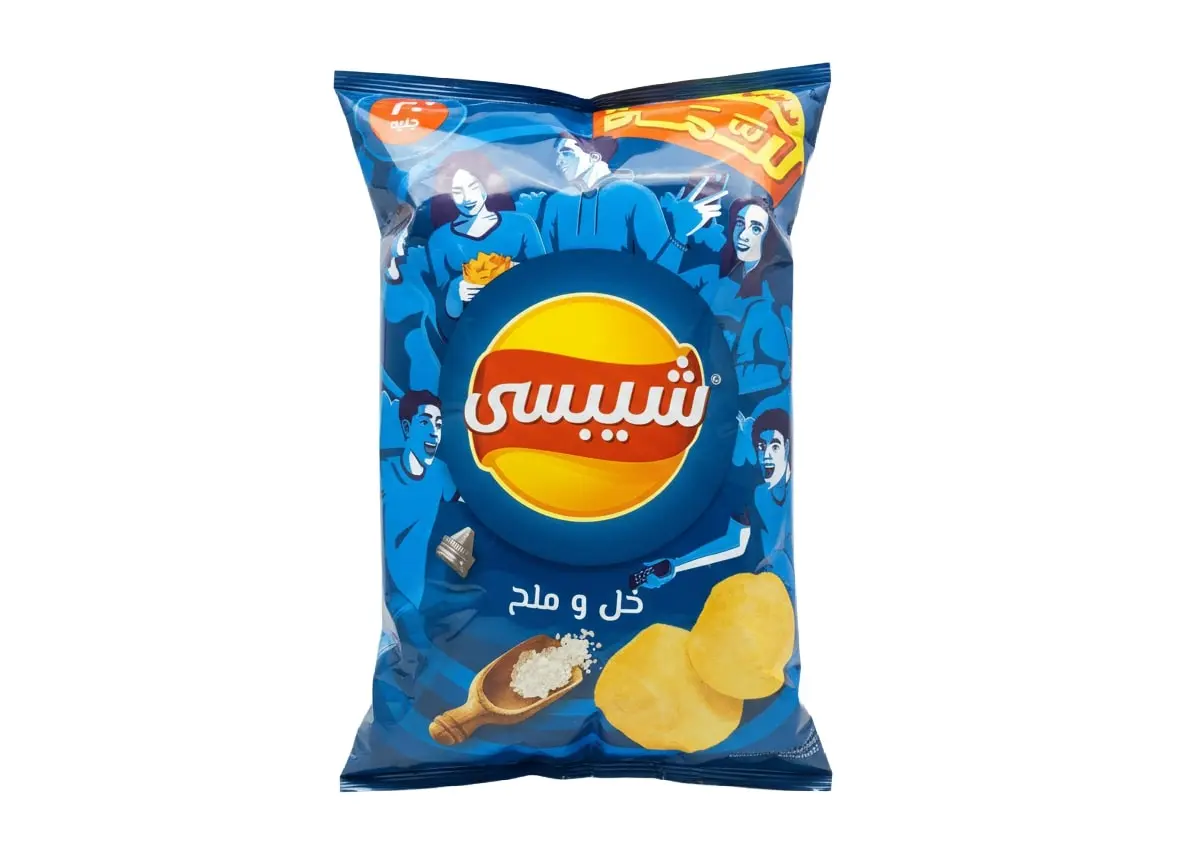 شيبسي ب10ج خل وملح