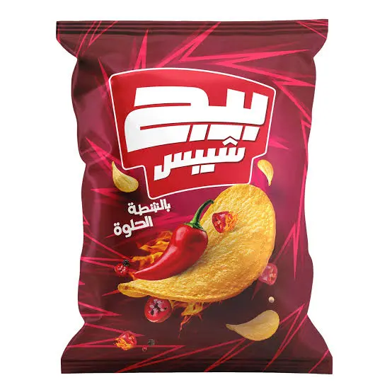 بيج شيبس ب10ج شطة حلوة