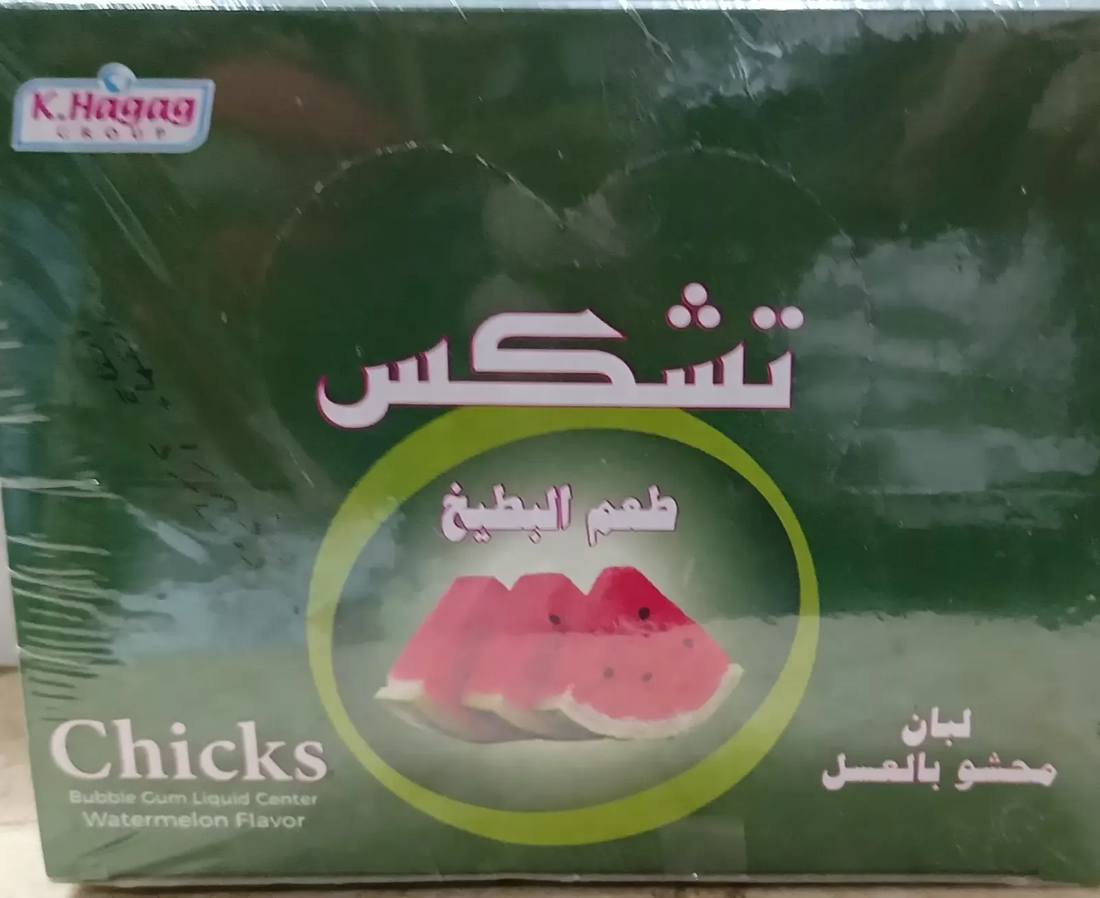 لبان تشيكس بالعسل بطعم البطيخ