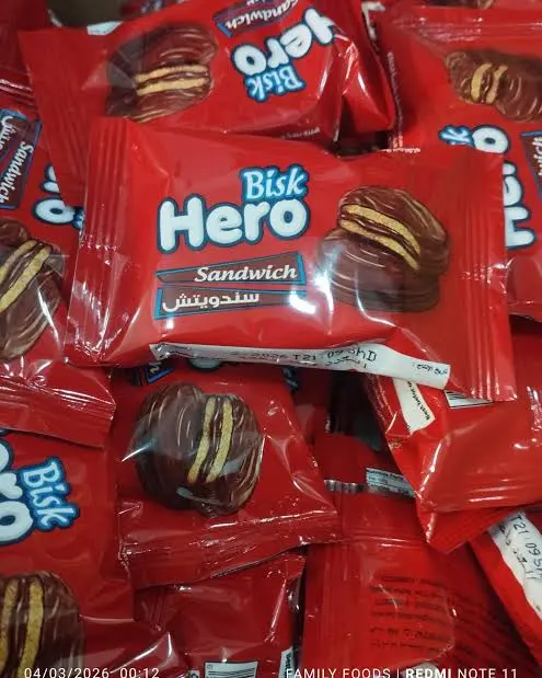 بسكوت هيرو ب5ج